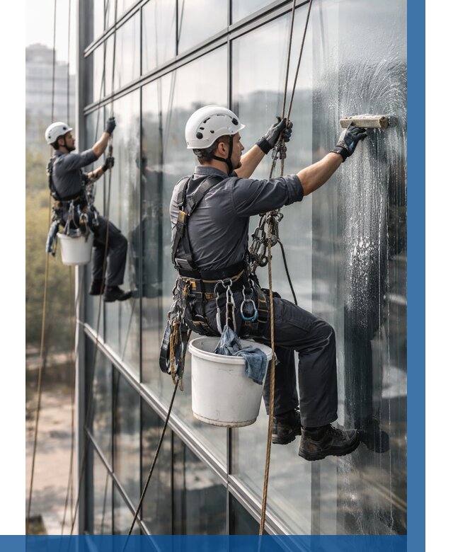 Мойка сплошного остекления в Вятских Поляне, заказать от 305 р.| ВЫСОТНИК-Втс