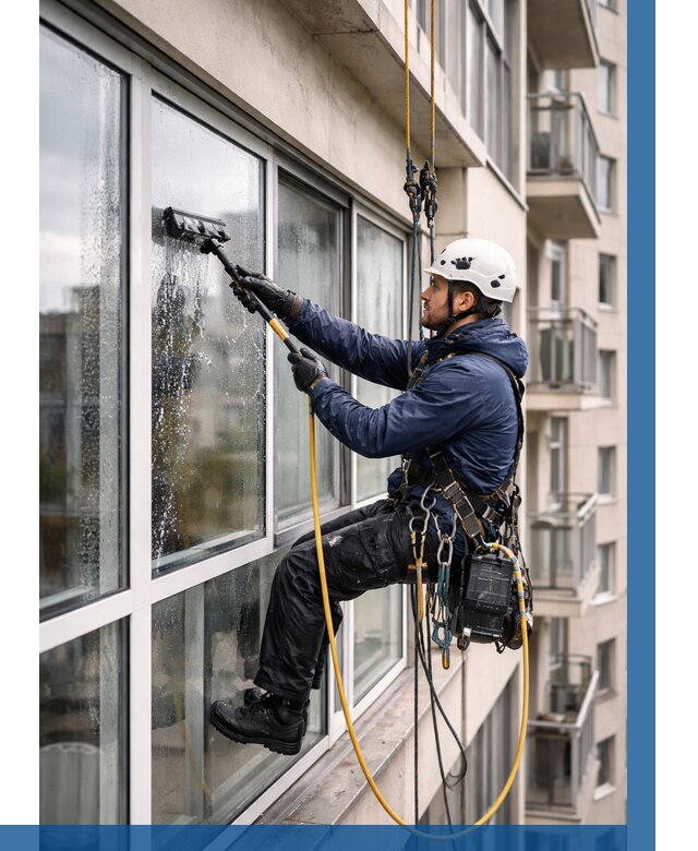 Мойка балконного остекления в Вятских Поляне от 3553 р. | ВЫСОТНИК-Втс