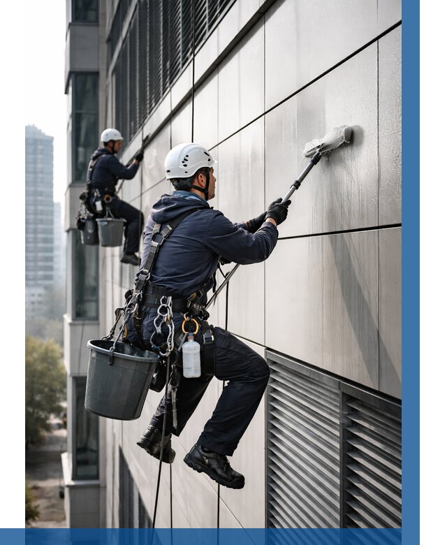 Мойка вентилируемого фасада в Вятских Поляне от 254 р. | ВЫСОТНИК-Втс