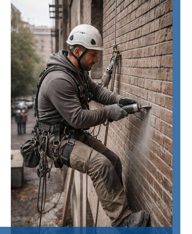 Расшивка кирпичных швов в Вятских Поляне от 609 р. | ВЫСОТНИК-Втс