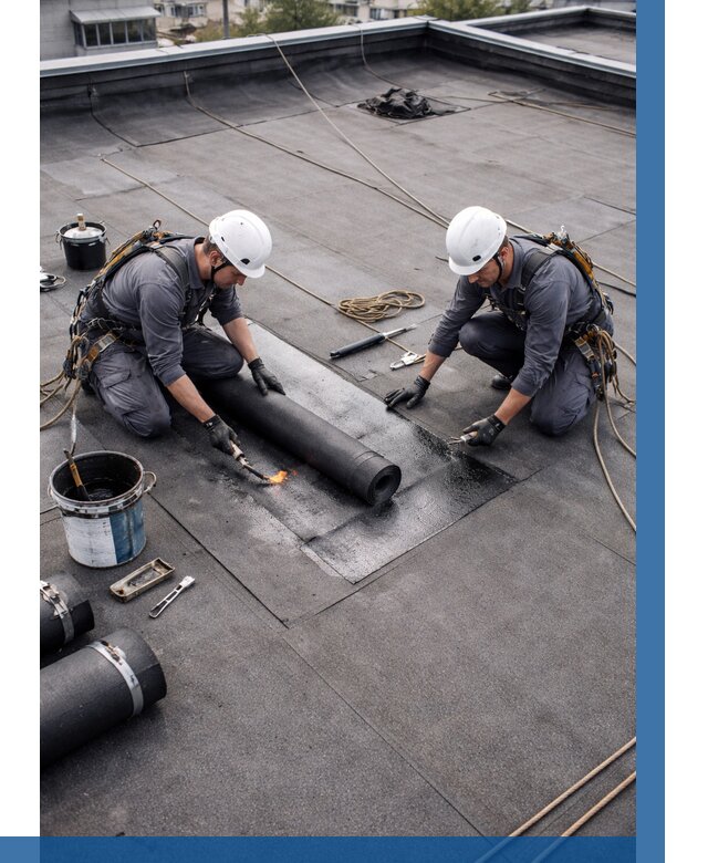 Ремонт мягкой кровли под ключ в Вятских Поляне от 711 р. | ВЫСОТНИК-Втс