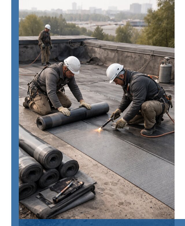 Монтаж мягкой кровли в Вятских Поляне профессионально и надежно