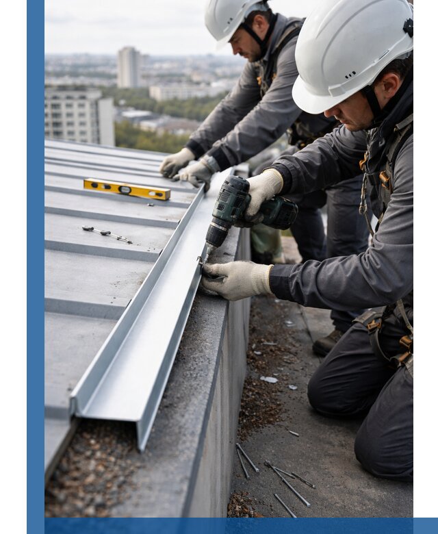 Монтаж капельника на кровле в Вятских Поляне с гарантией качества