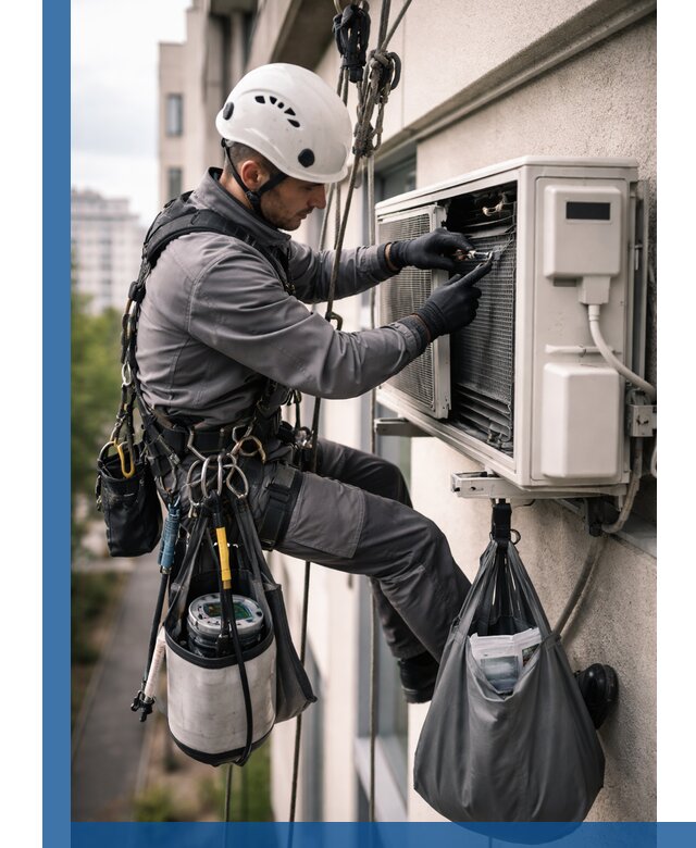 Обслуживание внешнего блока кондиционера в Вятских Поляне профессионально