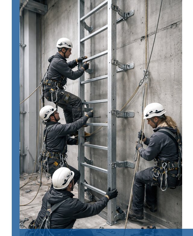 Монтаж металлических лестниц в Вятских Поляне под ключ со гарантией