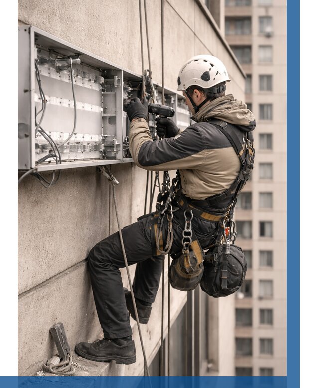 Ремонт вывески на высоте в Вятских Поляне от 4568 р. | ВЫСОТНИК-Втс