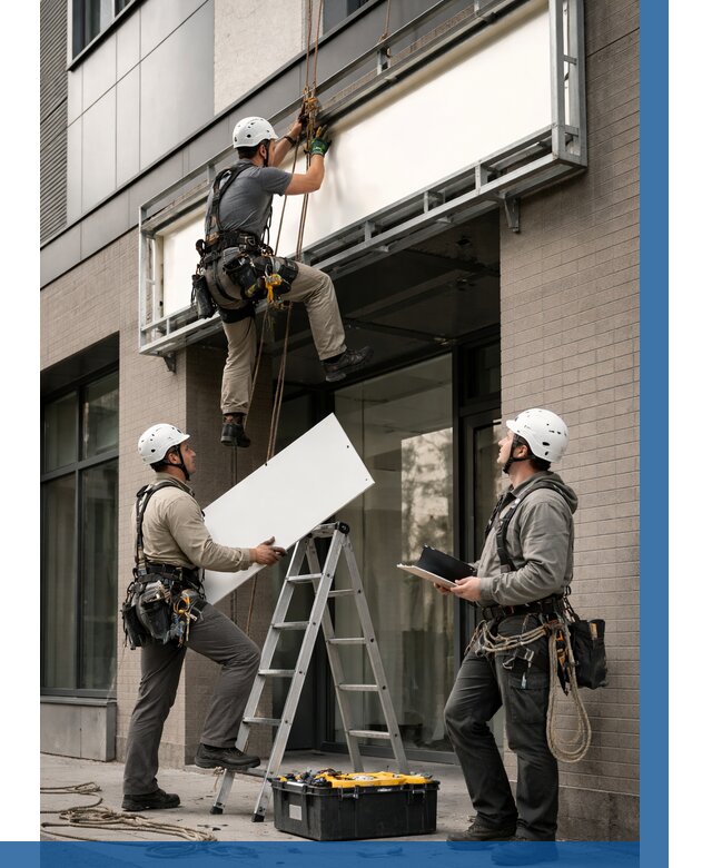 Монтаж светового короба в Вятских Поляне от 6598 р. | ВЫСОТНИК-Втс