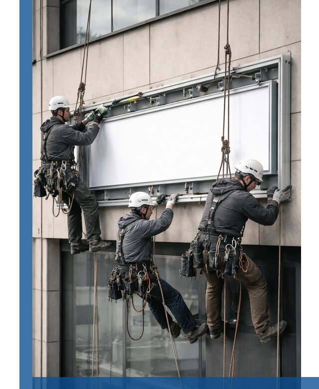 Профессиональный монтаж светового короба под ключ в Вятских Поляне