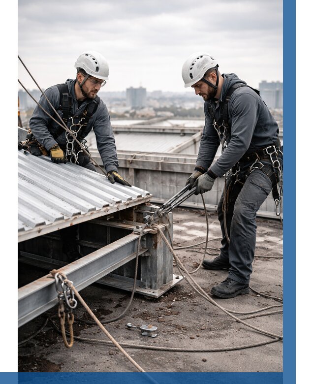 Демонтаж крышной установки в Вятских Поляне от 86275 р. | ВЫСОТНИК-Втс