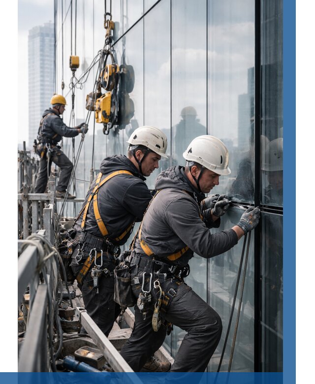 Структурное остекление фасадов в Вятских Поляне от 9643 р. | ВЫСОТНИК-Втс