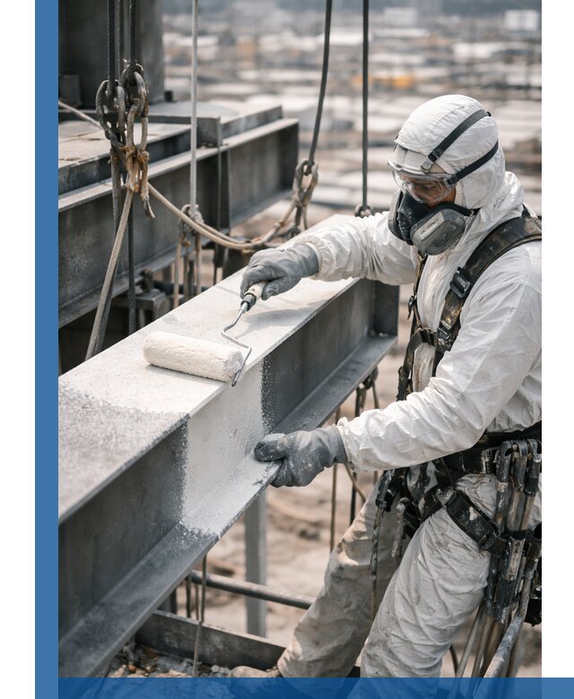 Профессиональная огнезащитная обработка металлоконструкций в Вятских Поляне