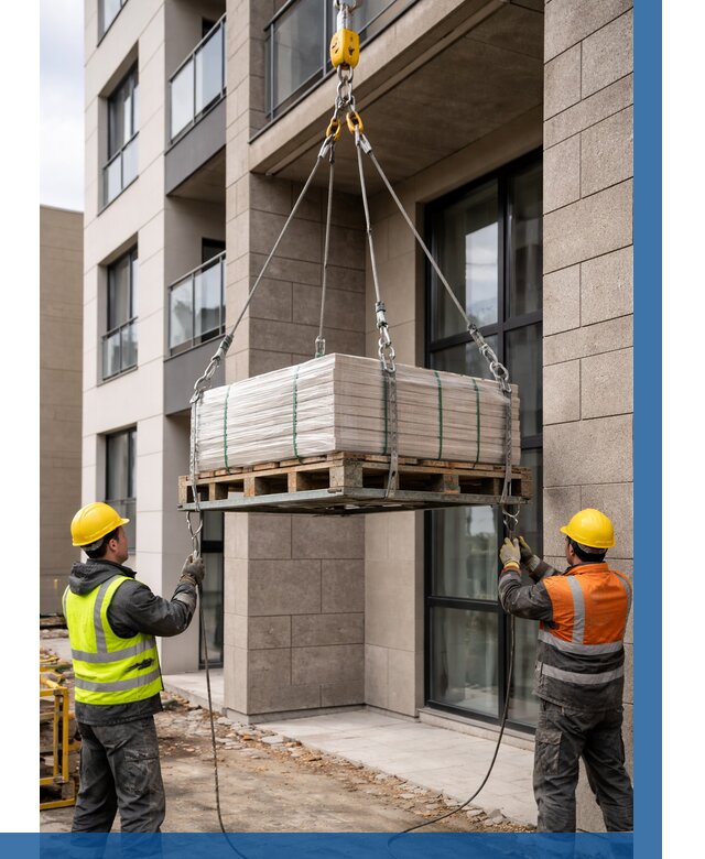 Подъем керамогранита на этаж в Вятских Поляне от 3553 р. | ВЫСОТНИК-Втс