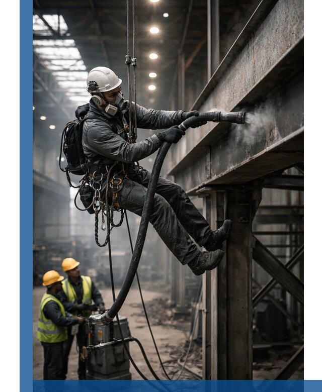 Обеспыливание конструкций в цехах промышленного производства в Вятских Поляне