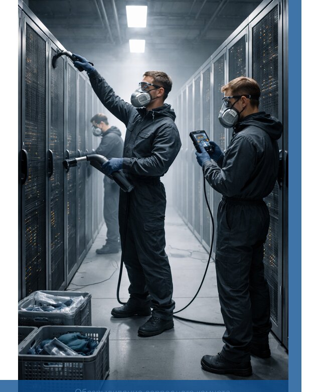 Обеспыливание серверной комнаты в Вятских Поляне от 4568 р. | ВЫСОТНИК-Втс