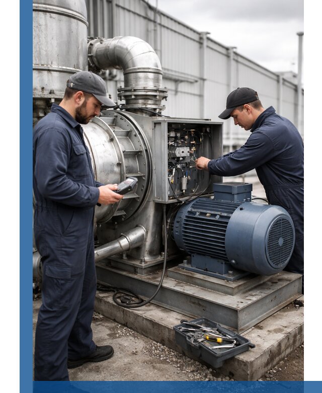 Техническое обслуживание промышленного оборудования в Вятских Поляне