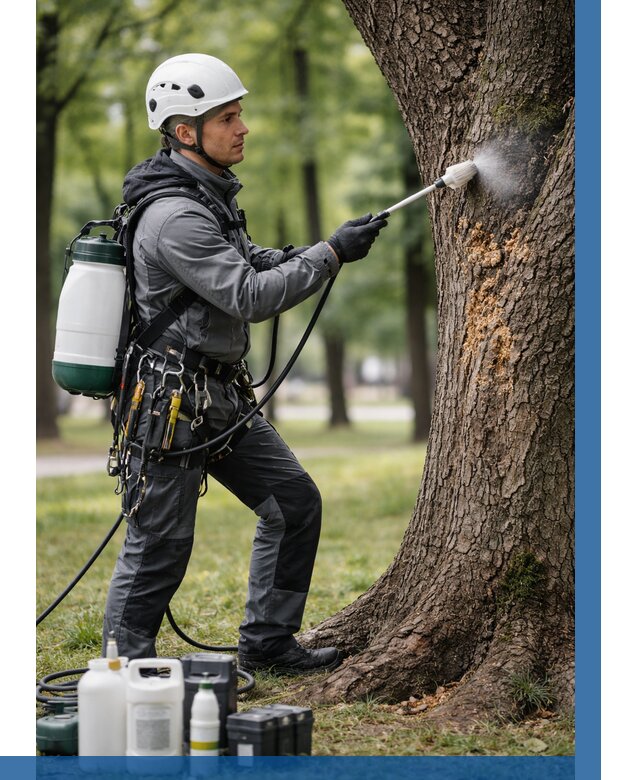 Обработка деревьев от вредителей в Вятских Поляне от 4568 р. | ВЫСОТНИК-Втс