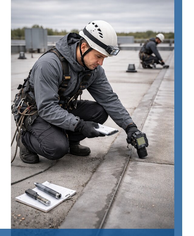 Обследование кровли на протечки в Вятских Поляне от 4568 р. | ВЫСОТНИК-Втс