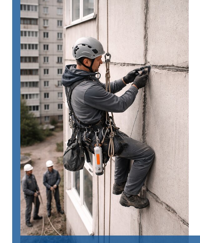 Обследование межпанельных швов и герметизация в Вятских Поляне