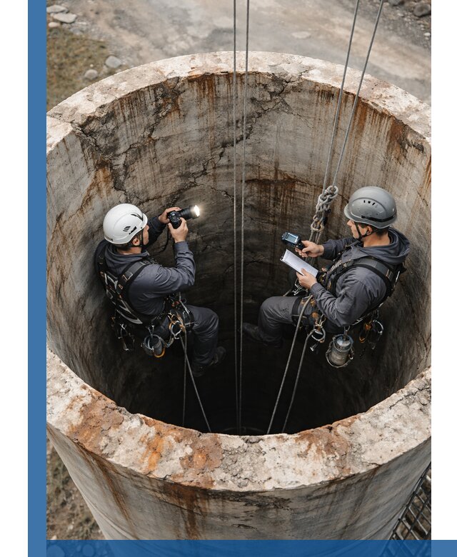 Обследование дымовой трубы: диагностика и оценка состояния в Вятских Поляне